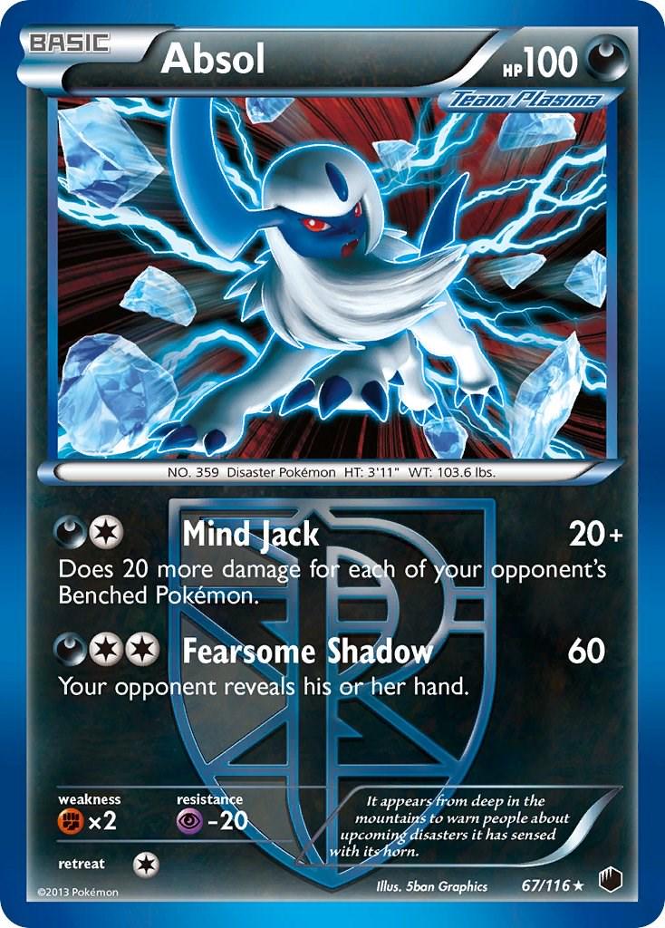 Plasma Freeze Absol [Holo] Pokémon card